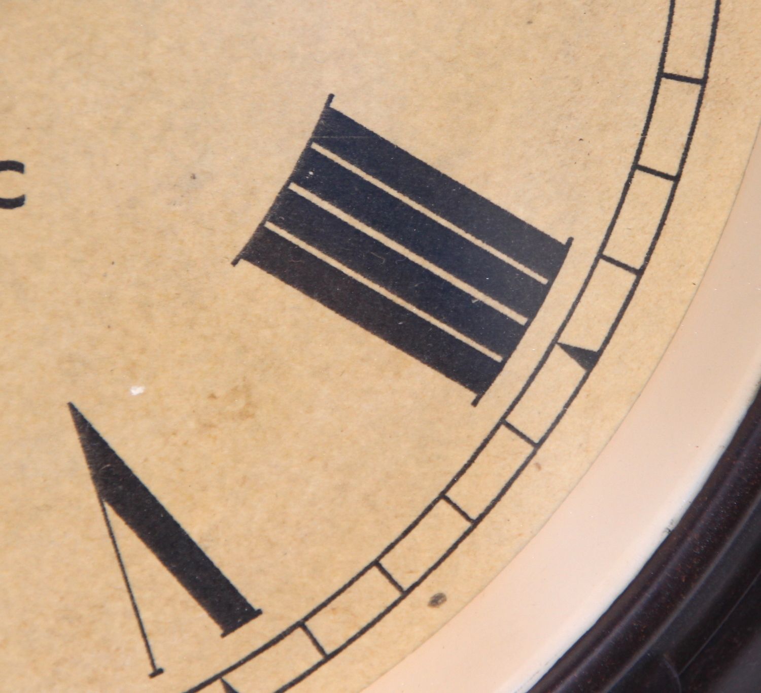 photo buy 1940s British Gent Vintage Commercial / Office Wall Clock. Fully Guaranteed