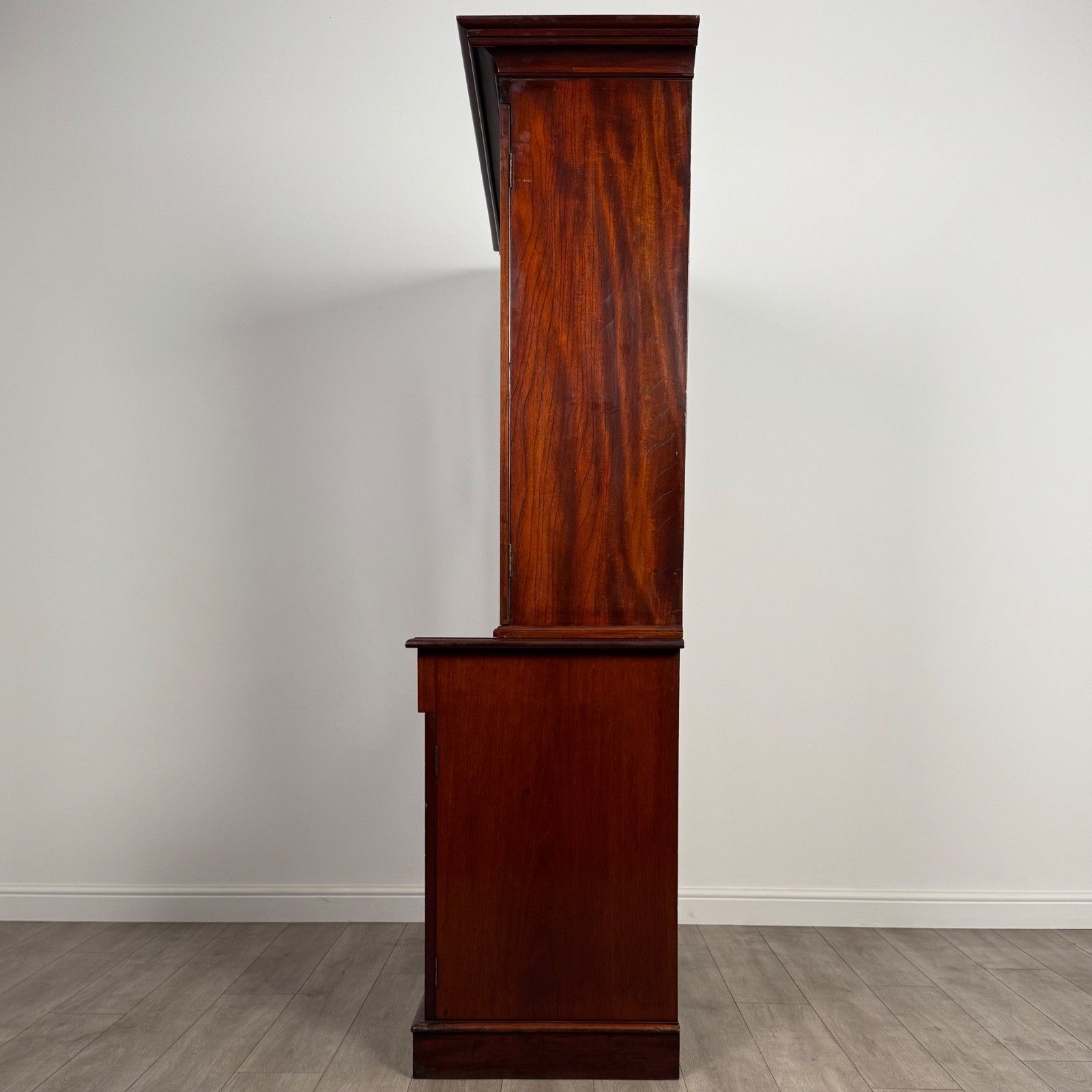 Antique 19th Century Regency Style Bookcase In Mahogany photo 1495.0