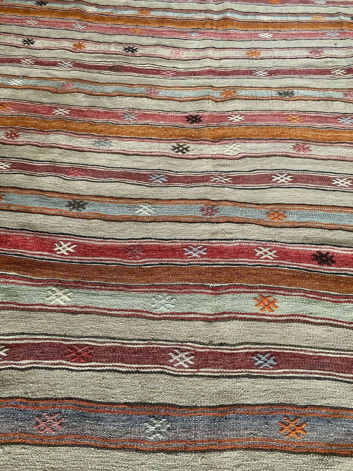Vintage Anatolian Kilim 2.56m X 1.80m photo vintage