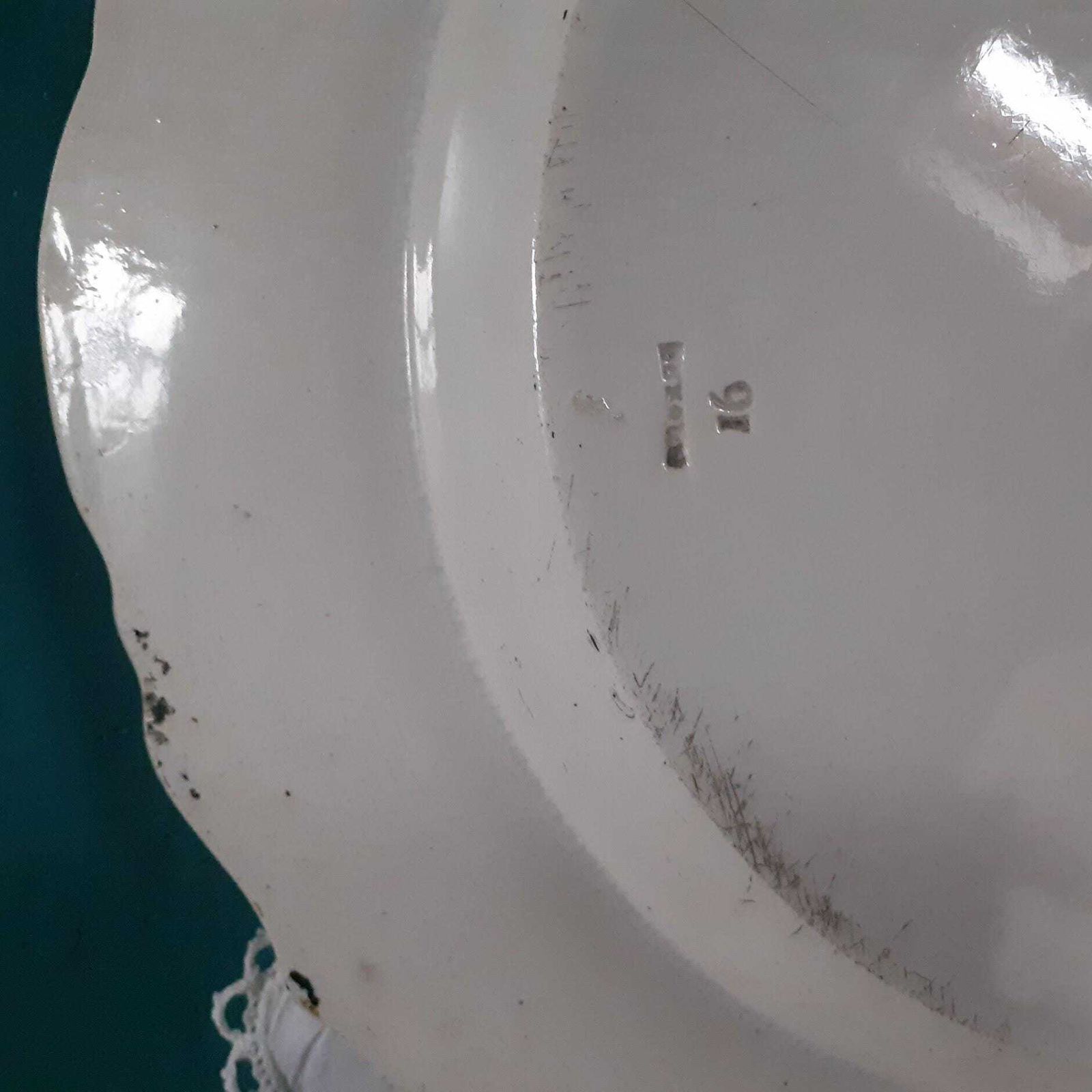 photo for sale Early Victorian Blue And White Platter   John Rogers & Sons   "Athens" Pattern C1830