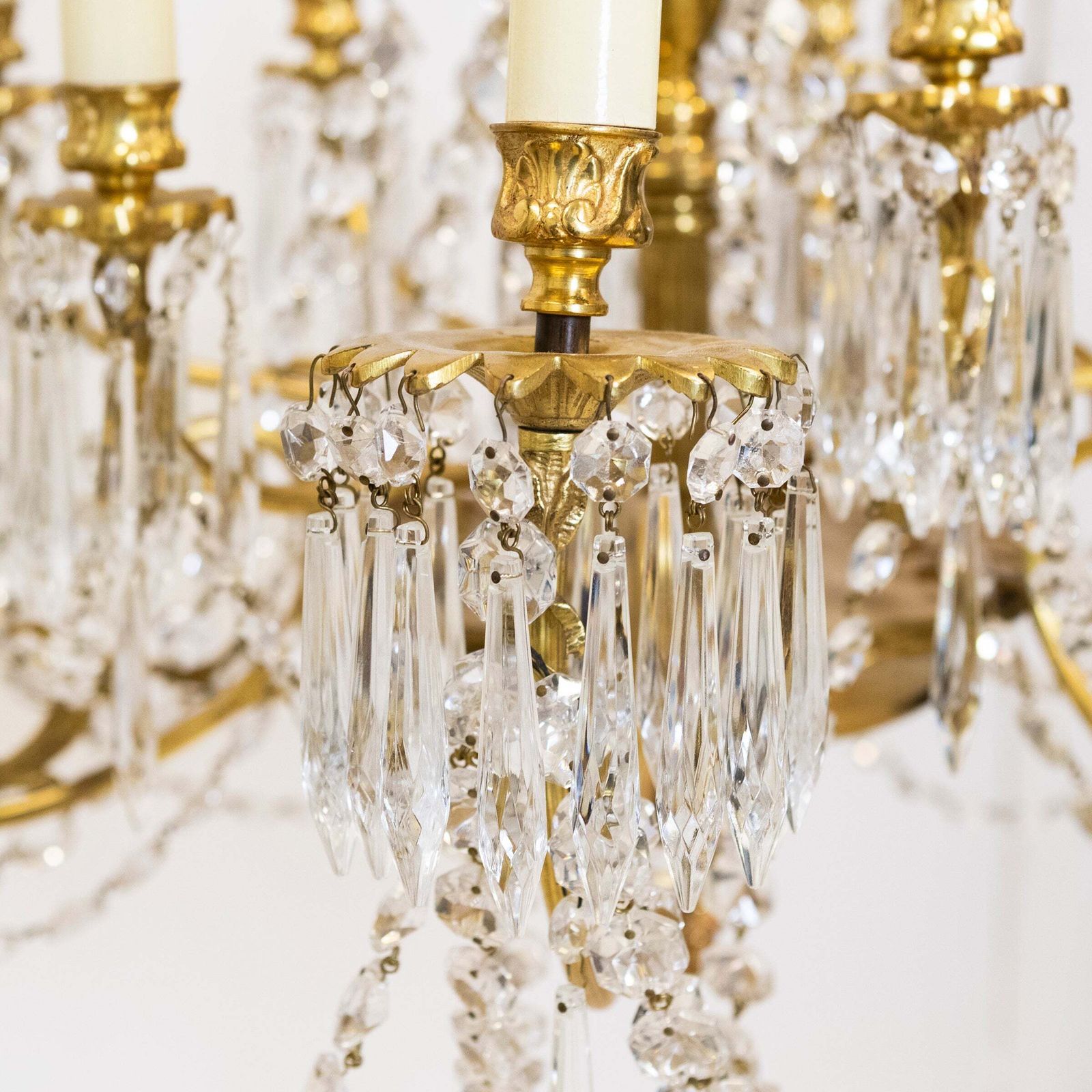 Antique French Crystal Chandelier | 12 Arm photo 2500.0