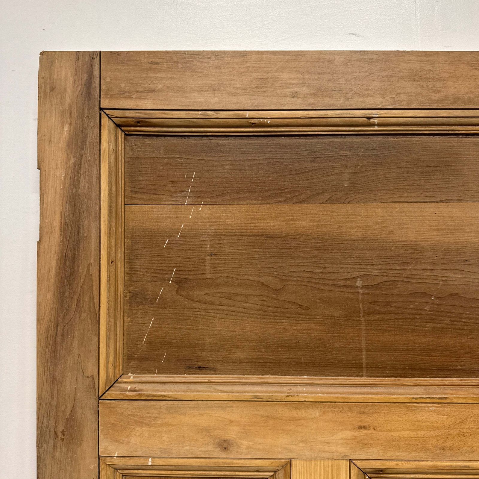 Antique 5 Panel Stripped Door 216.5cm X 82cm photo vinterior