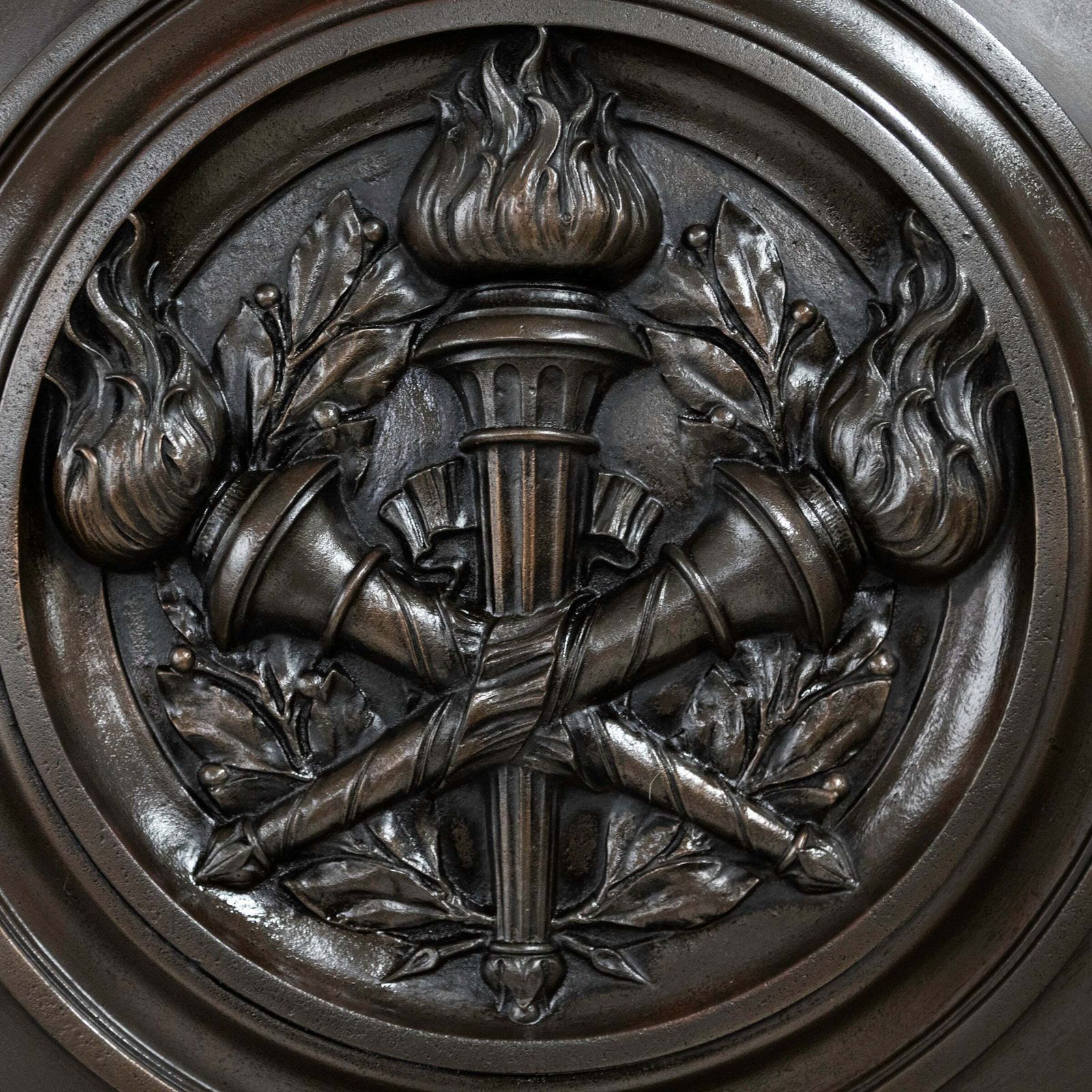 Monumental Bronze And Mahogany Entranceway Doors photo furniture
