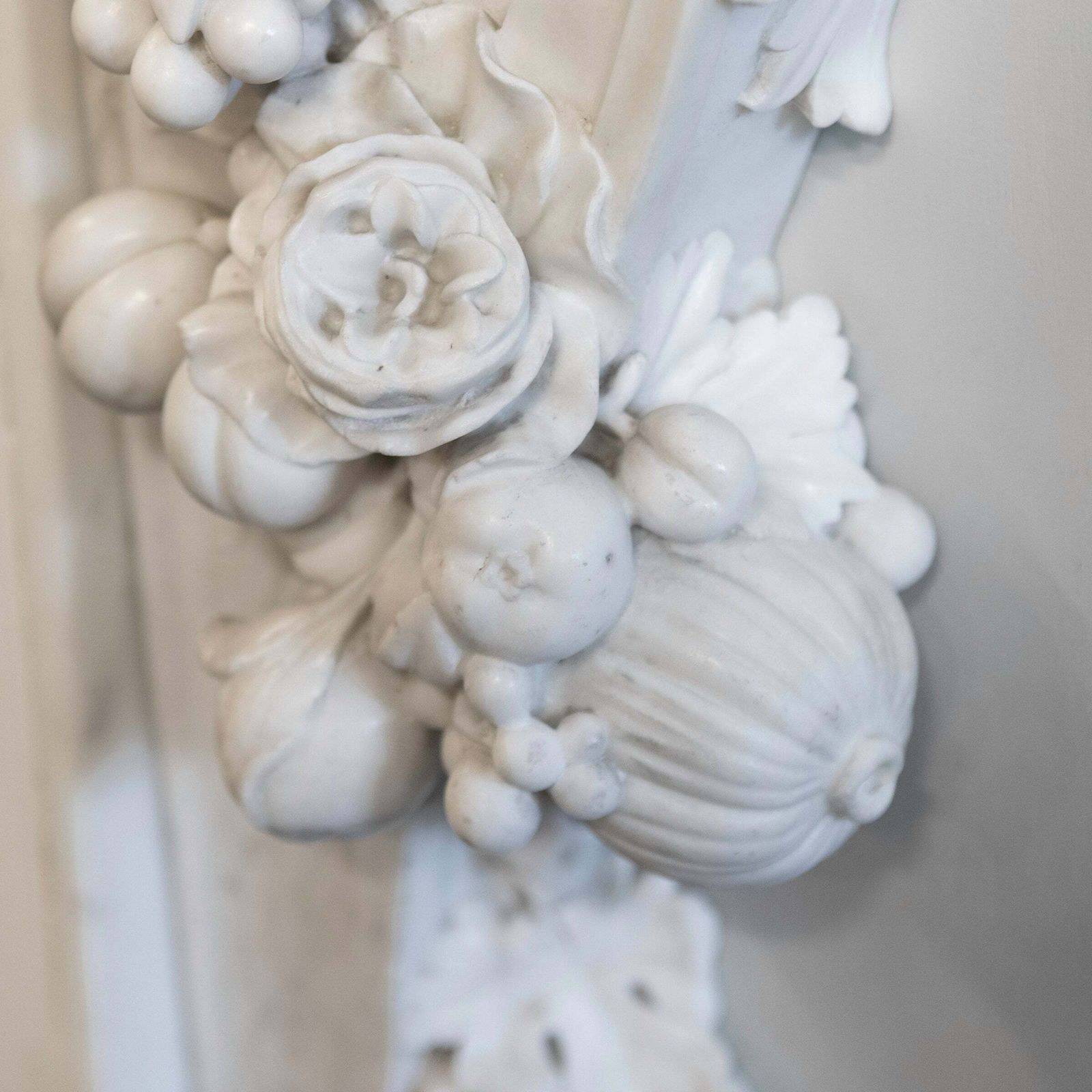 18th Century English Baroque Marble Fireplace | Appuldurcombe House photo buy