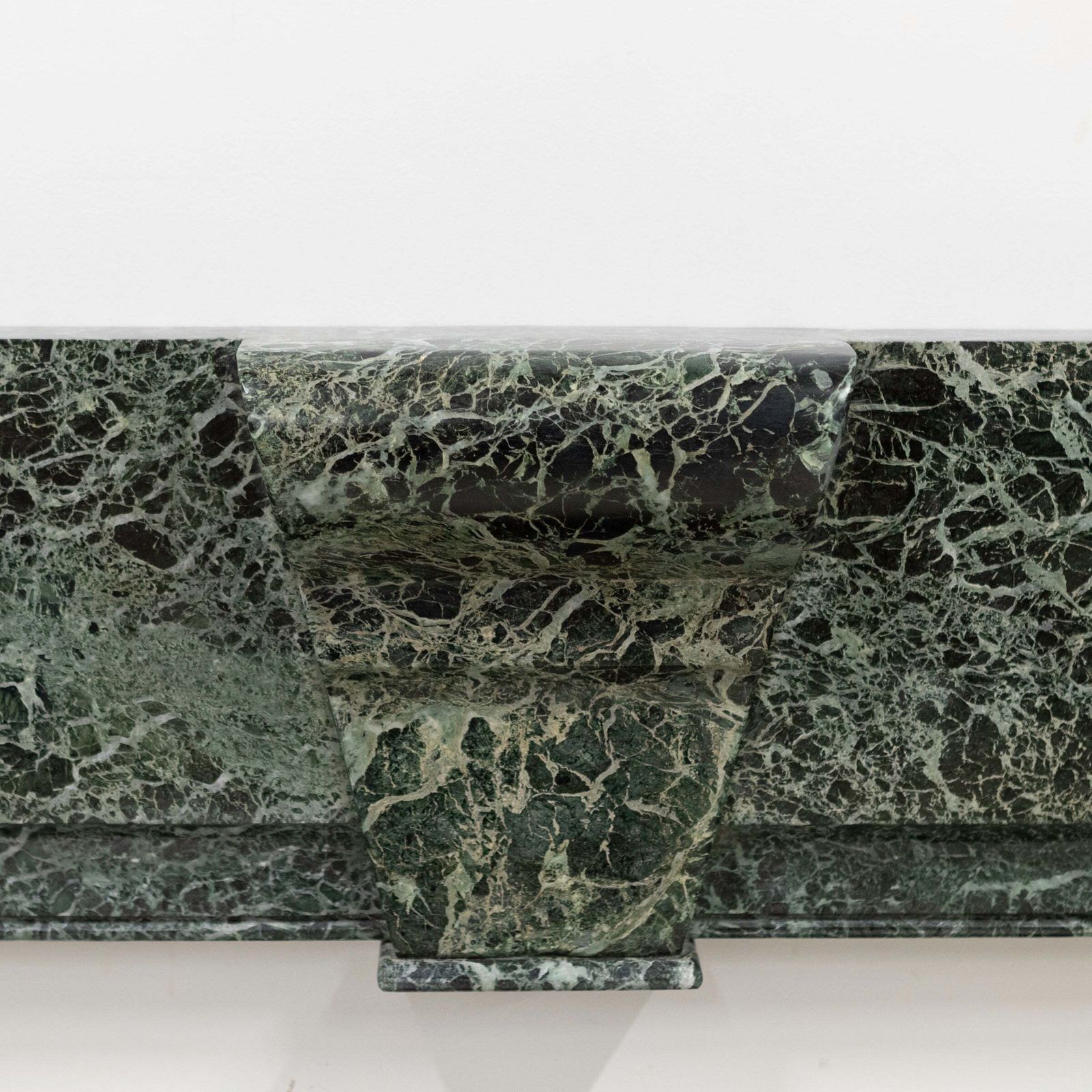 Large Green Verde Marble Fireplace Surround photo 5500.0