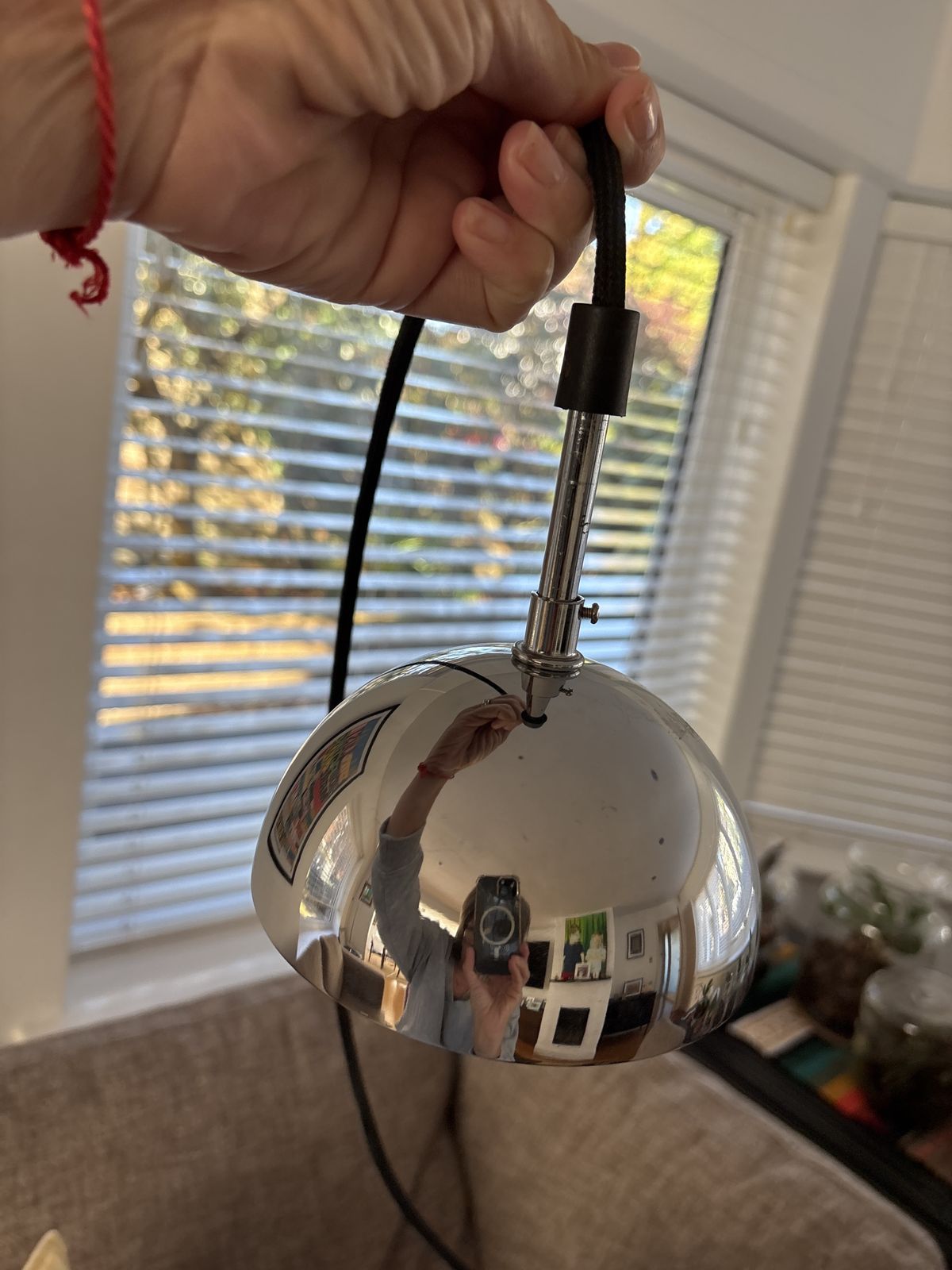 Verona Aluminium Globe Pendant Light photo furniture