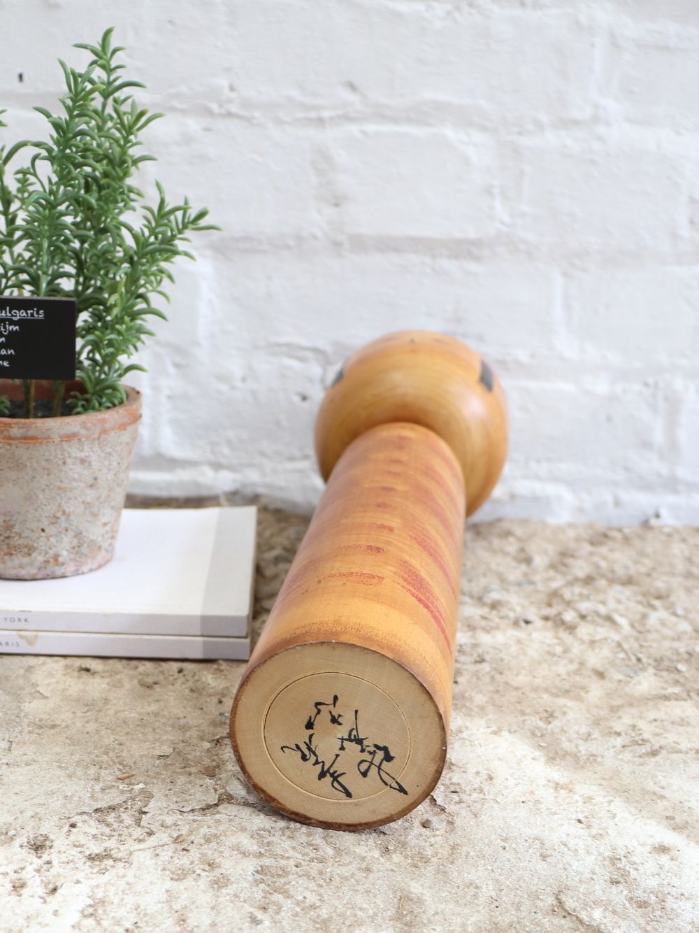 Large Japanese Kokeshi Doll photo Home Decor