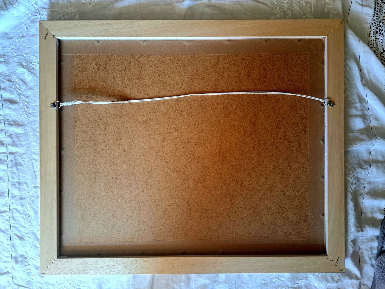 Oil Painting Of An Abstract Landscape | Custom Frame | 20th Century photo vinterior