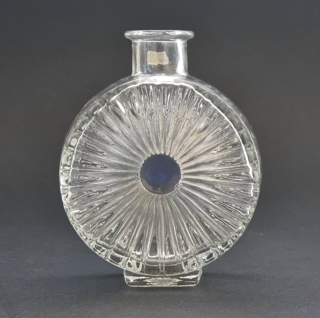 Mid Century Scandinavian 'Sunflower' Glass Vase By Helena Tynell For Riihimäki Lasi, Finland, 1960s photo for sale