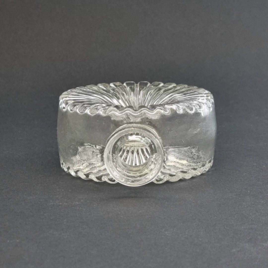 Mid Century Scandinavian 'Sunflower' Glass Vase By Helena Tynell For Riihimäki Lasi, Finland, 1960s photo 150.0