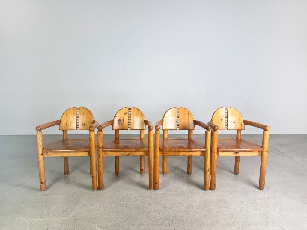Set Of 4 Original Rainer Daumiller Midcentury Armchairs photo furniture