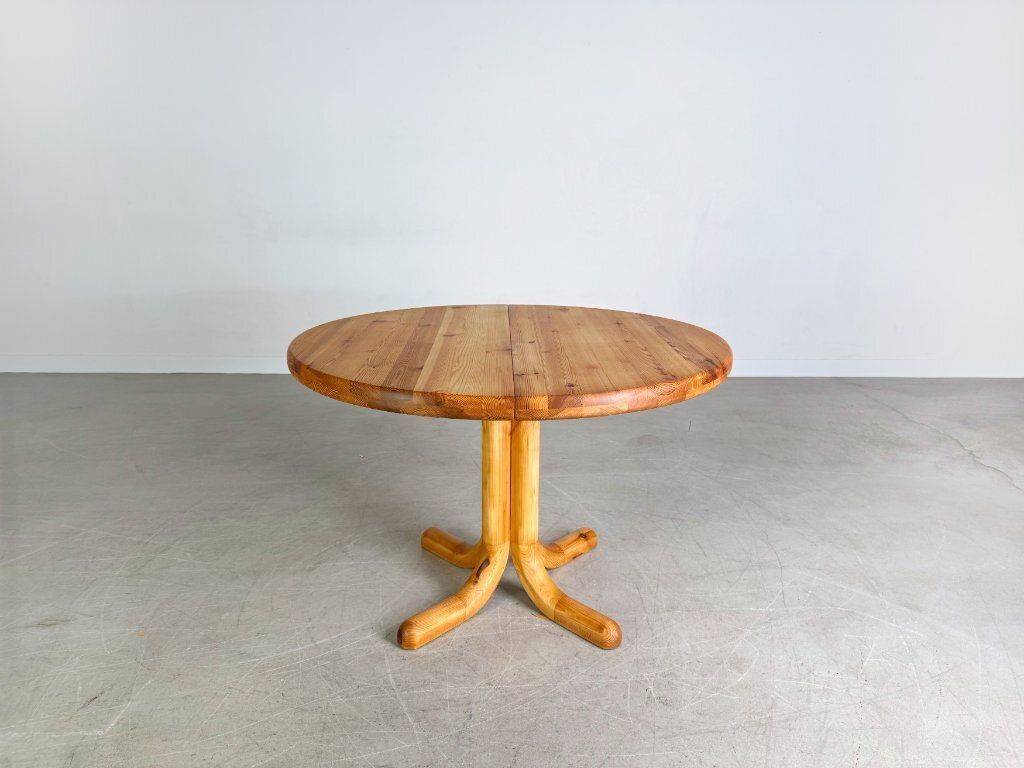 Rainer Daumiller Eettafel Grenen Mid-Century Design Uitschuifbaar 2 photo furniture