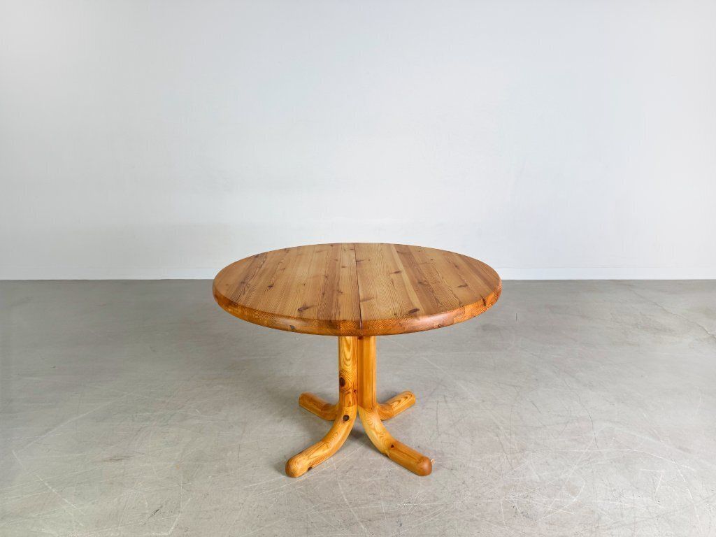 Rainer Daumiller Eettafel Grenen Mid-Century Design Uitschuifbaar 2 photo Meubels