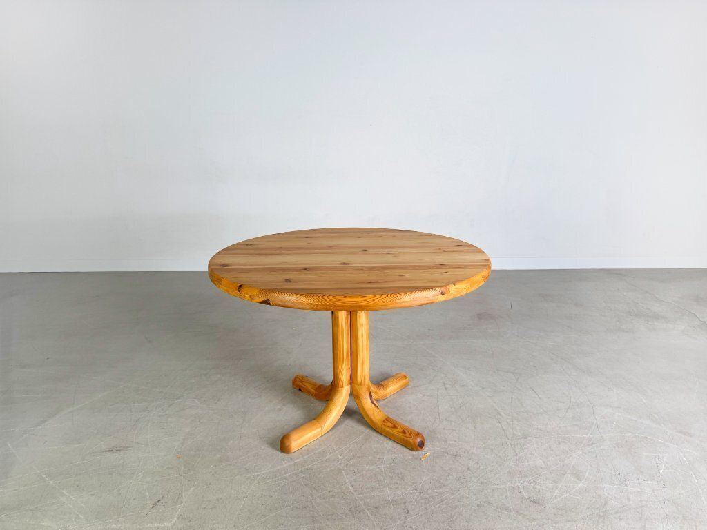 Rainer Daumiller Eettafel Grenen Mid-Century Design Uitschuifbaar 2 photo 1858.0