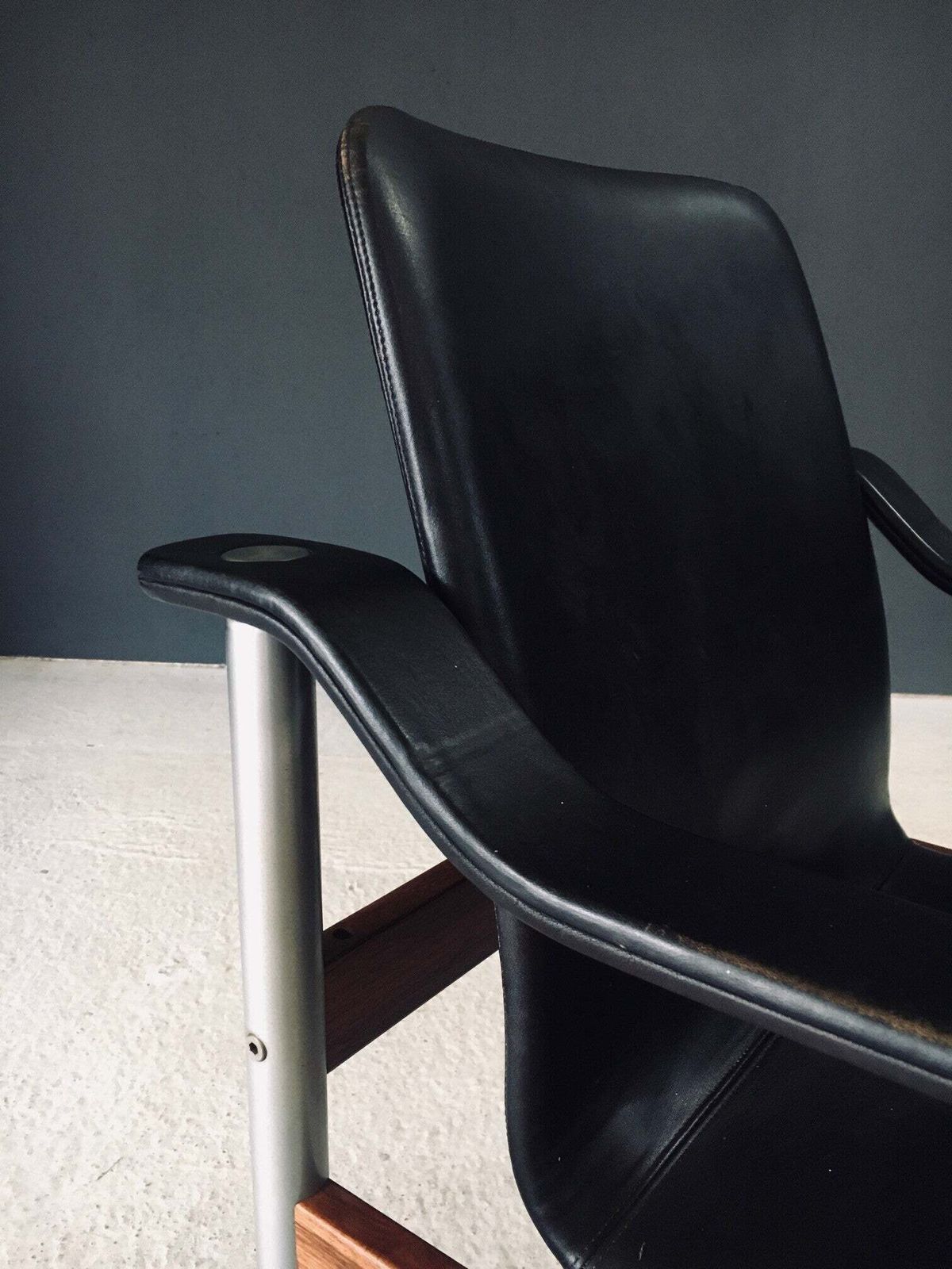 700.0 Mid Century Modern Scandinavische Design Bureaustoel Van Dyrlund, Denemarken, Ca. Jaren 1960 photo