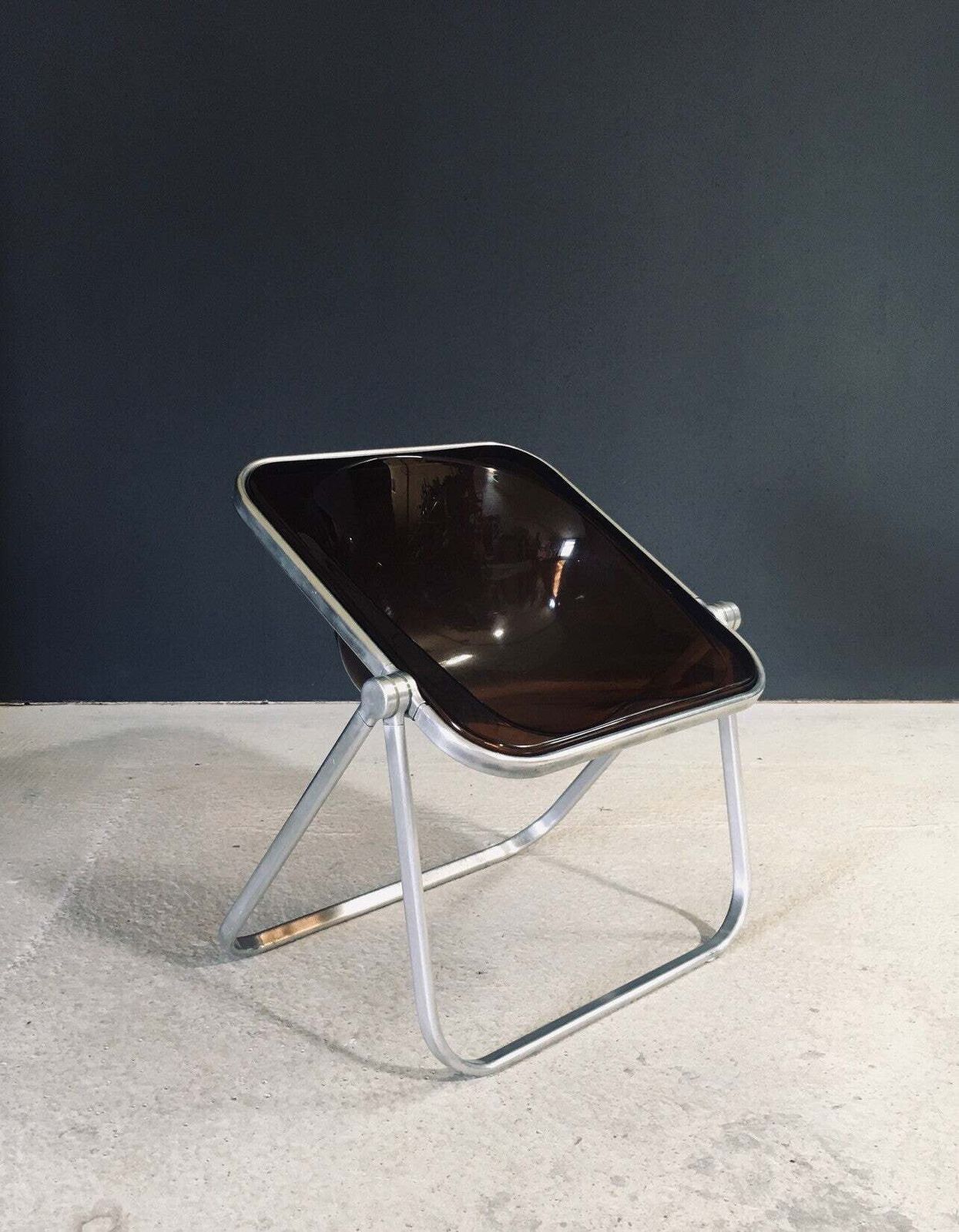 Midcentury Modern Design Plona Chair By Giancarlo Piretti For Castelli, Italy 1970's photo furniture