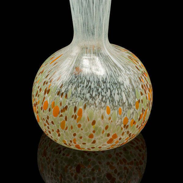 photo furniture Vintage Display Vase, Continental, Art Glass, Posy Sleeve, Mid Century Modern