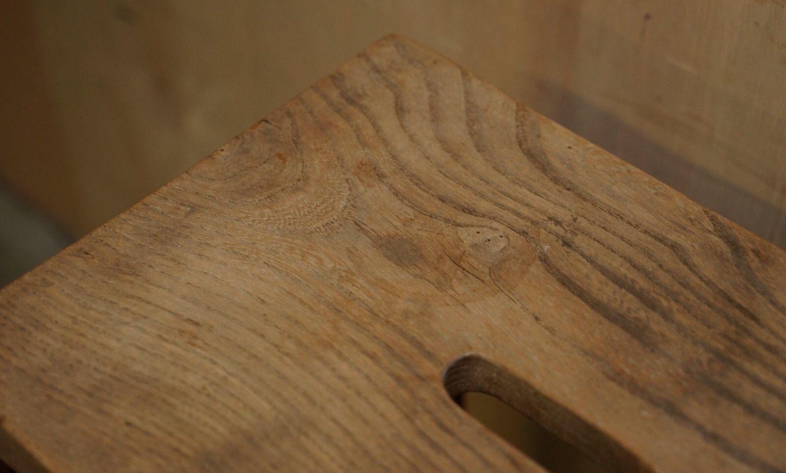photo furniture Lovely 19th Century English Painters Artists Stool Handle Cut Out In The Top