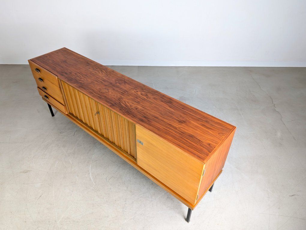 photo furniture Original Midcentury Sideboard Famöla Furniture Fama Walnut