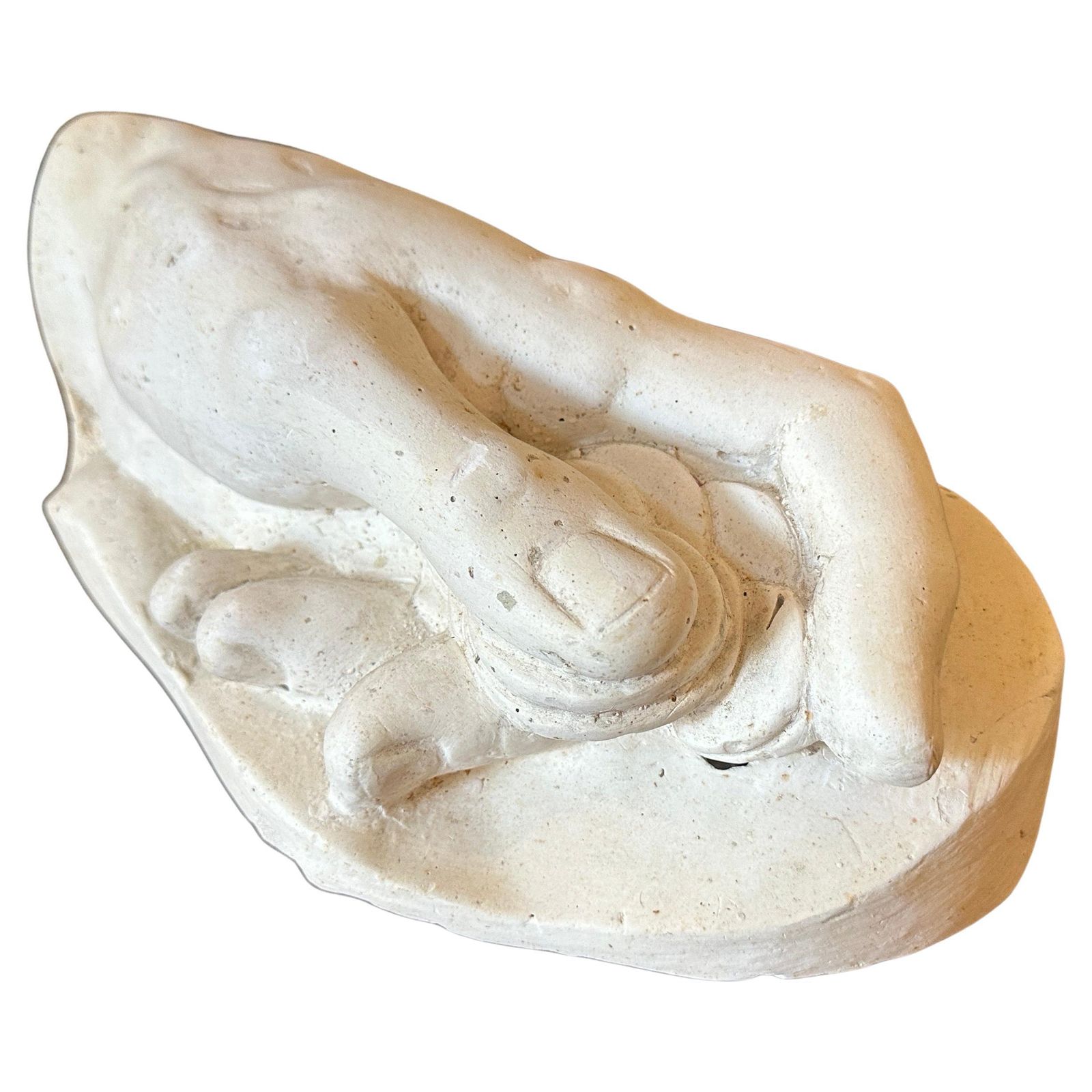 Authentic Italian 1950s Plaster Anatomical Hand Study Of A Hand Holding Coins