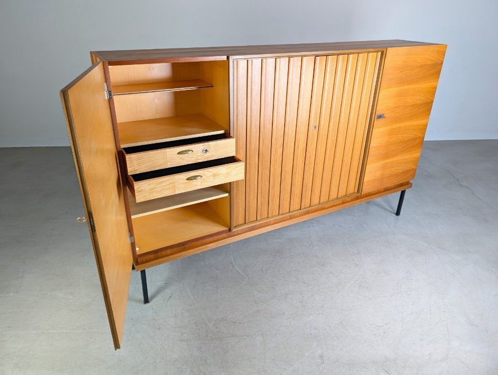 photo furniture Original Midcentury Highboard Famöla Furniture Fama Walnut