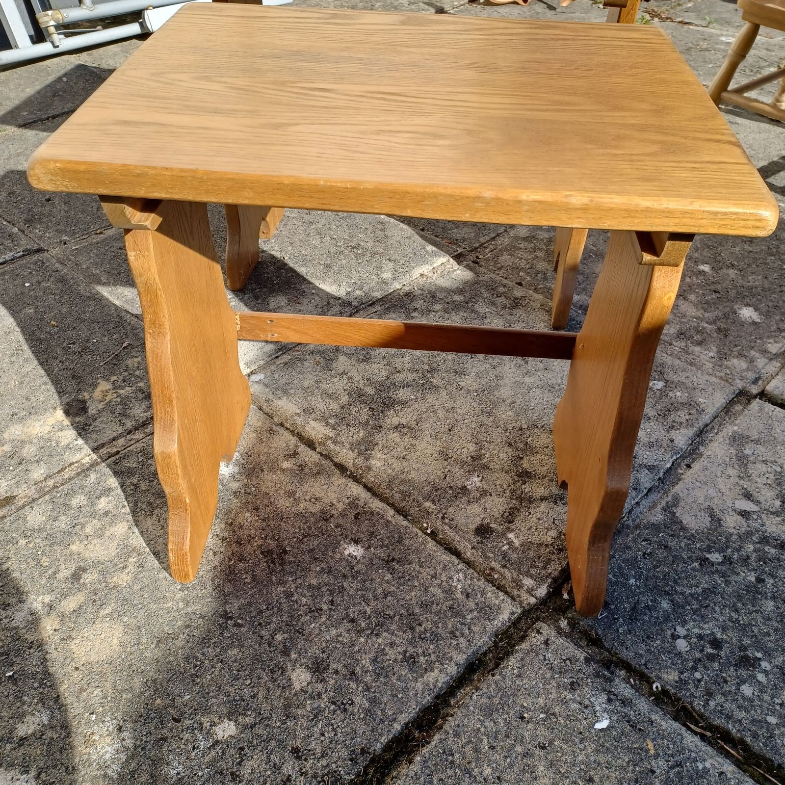 photo for sale Side Tables Nest Benches Solid Wood Stools X2