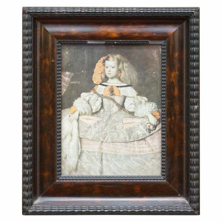 Portrait Of Infant Margarita Teresa Juan Bautista Martine Del Mazo Queen Spain