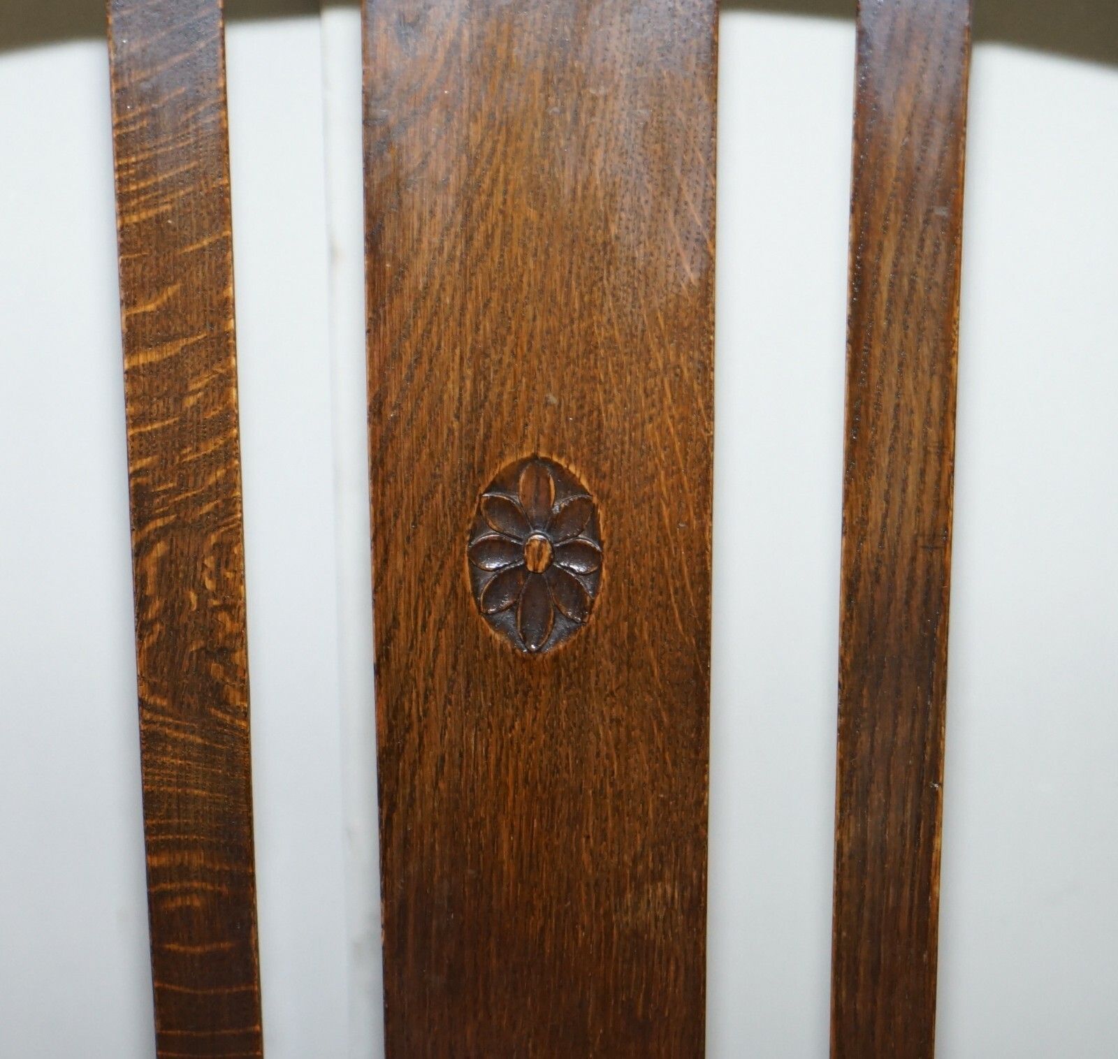 English Oak Circa 1940's Carver Occasional Armchair Lovely Timber Patina Mustsee photo buy