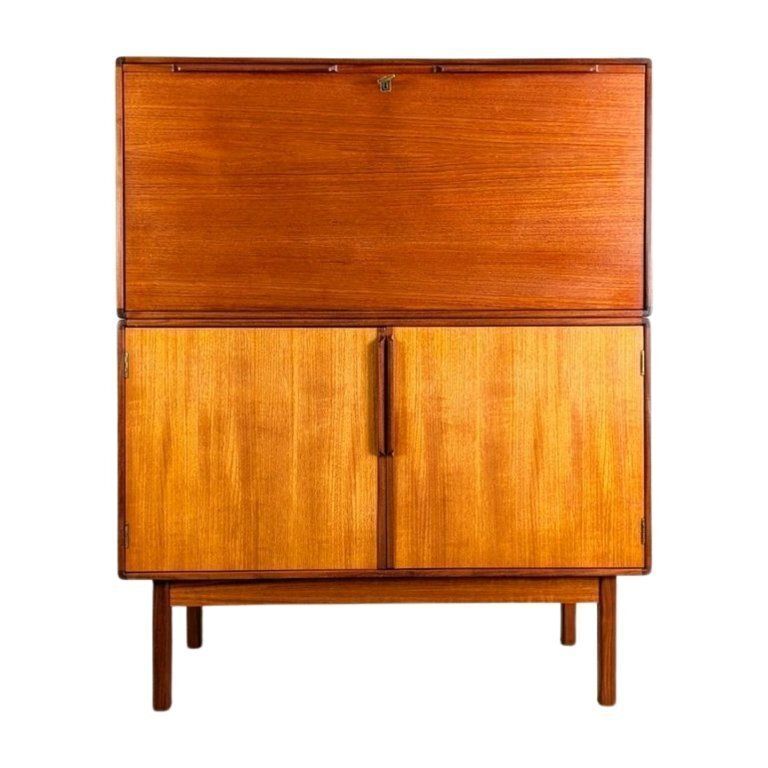 Original Asko Finland Secretary Midcentury Desk Vintage