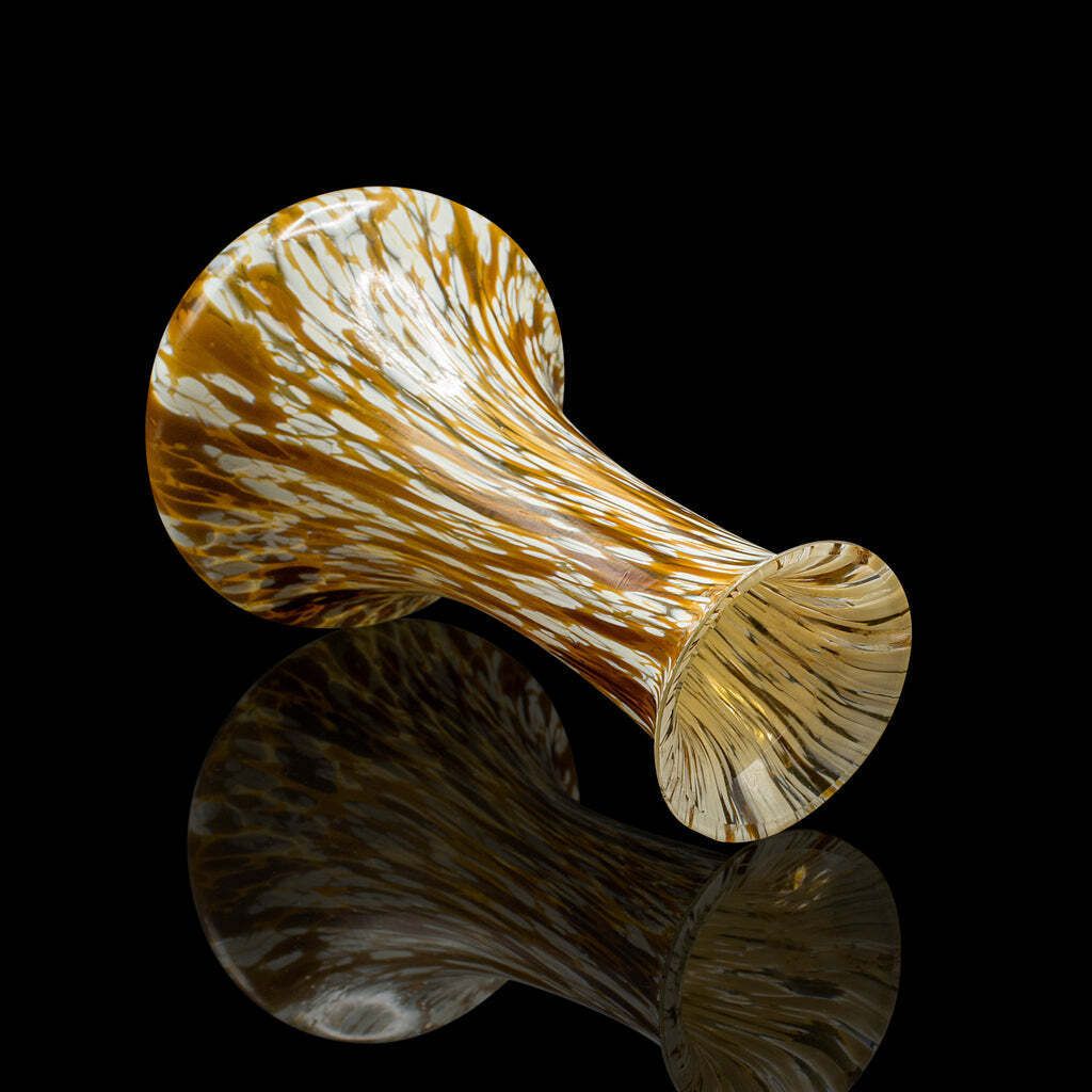 Small Vintage Display Vase, Italian, Murano Art Glass, Posy Sleeve, Circa 1980 photo vinterior