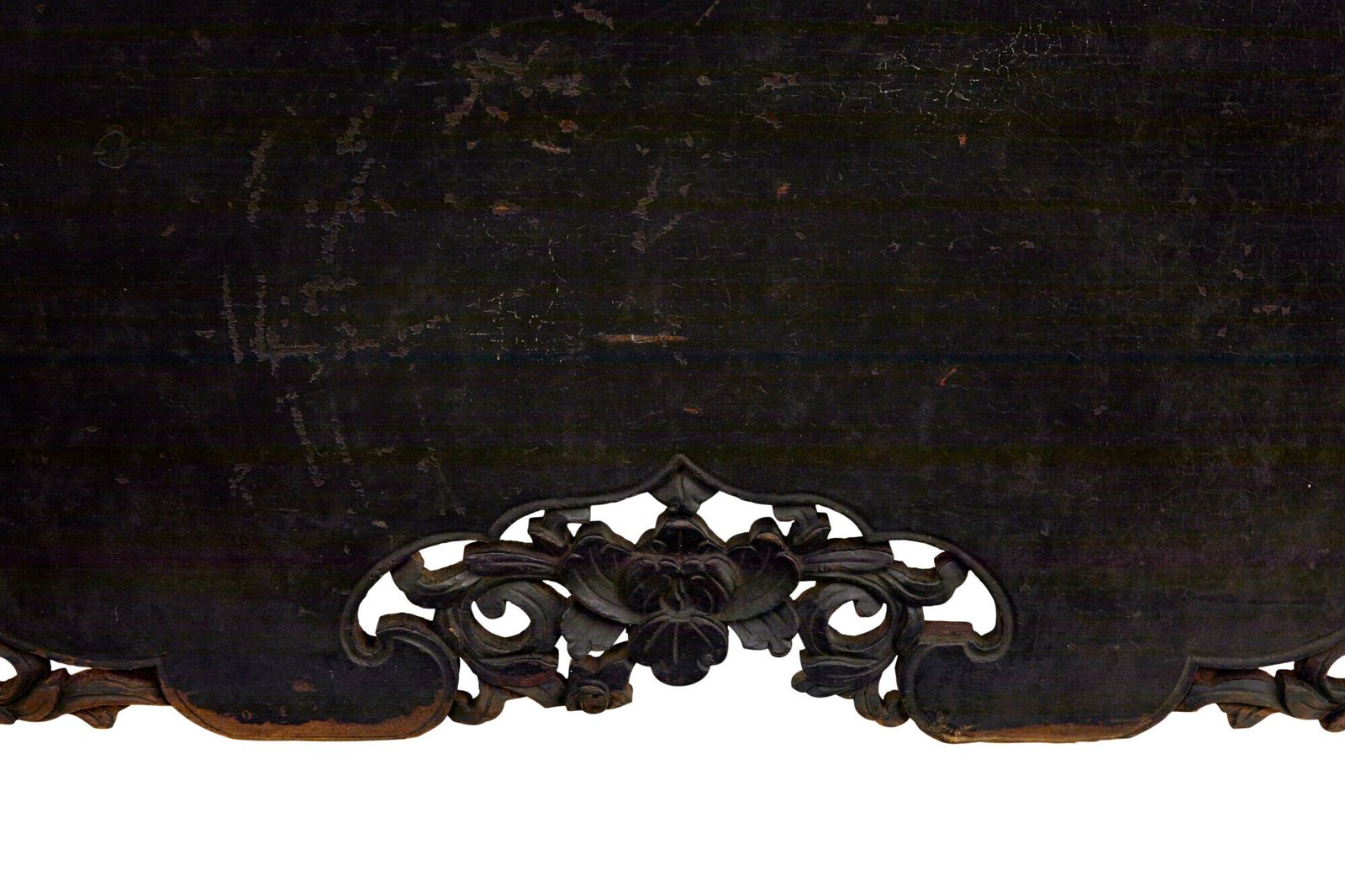 Pair Of 19th Century Black Lacquered Chinese Compound Cabinets photo furniture