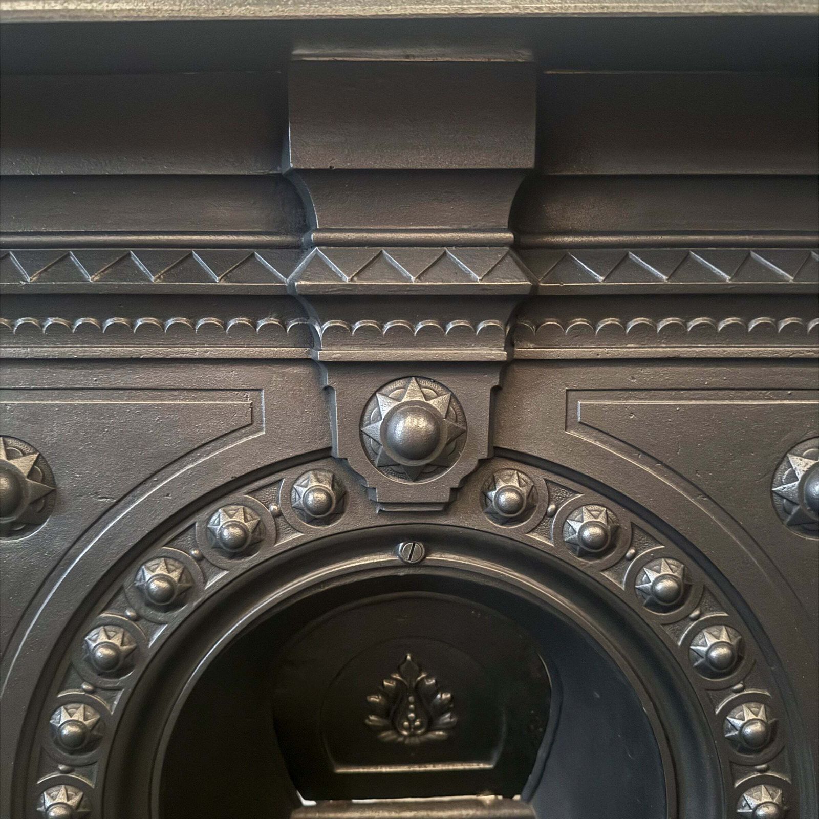 Antique Victorian Combination Cast Iron Fireplace photo furniture