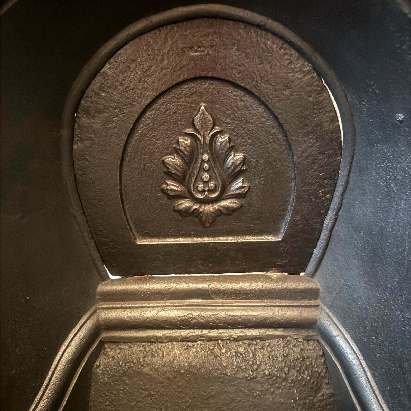 Antique Victorian Combination Cast Iron Fireplace photo for sale