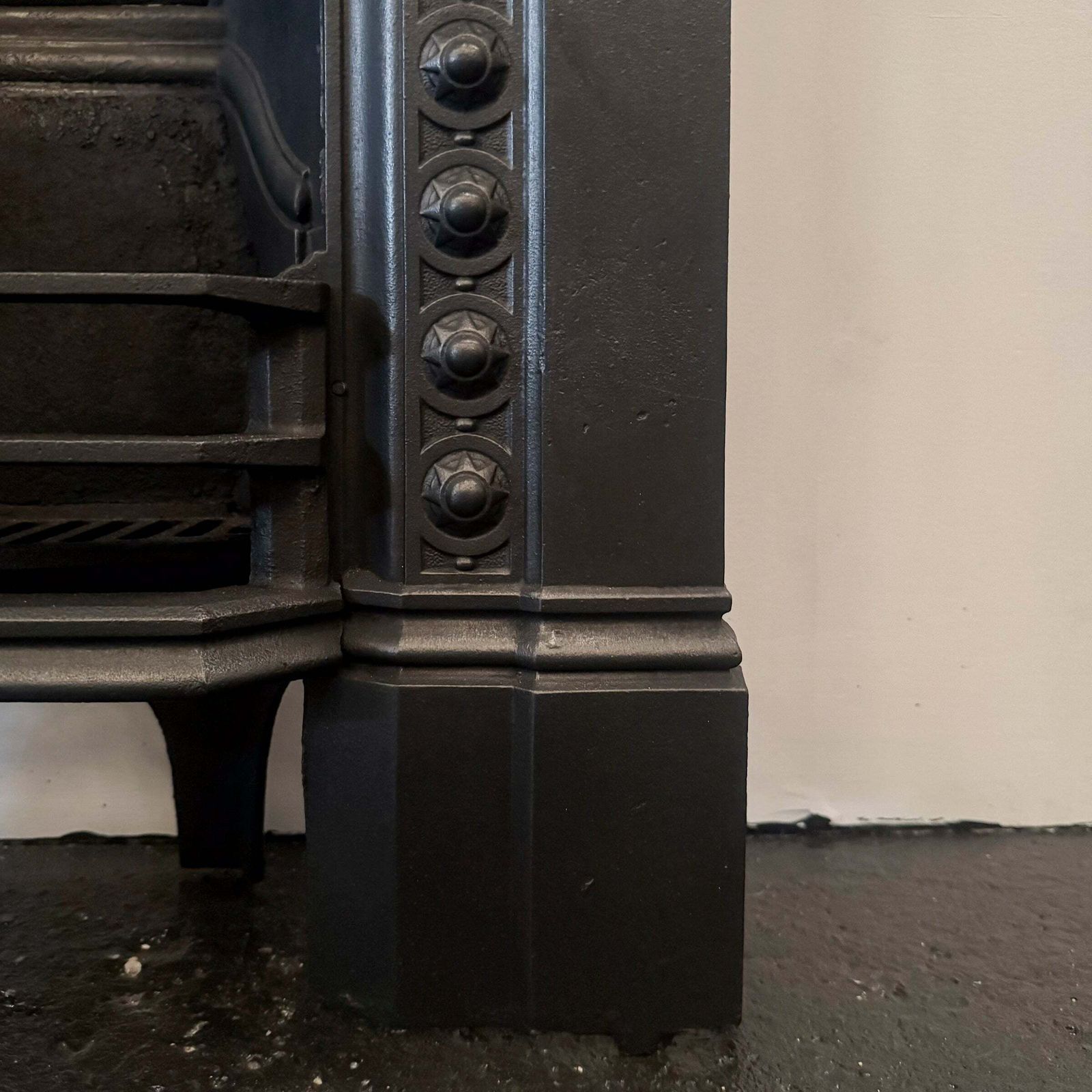 Antique Victorian Combination Cast Iron Fireplace photo vinterior