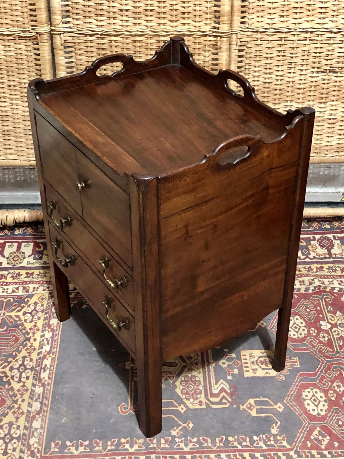 Furniture Handsome George 111 Bedside /Lamp Table photo