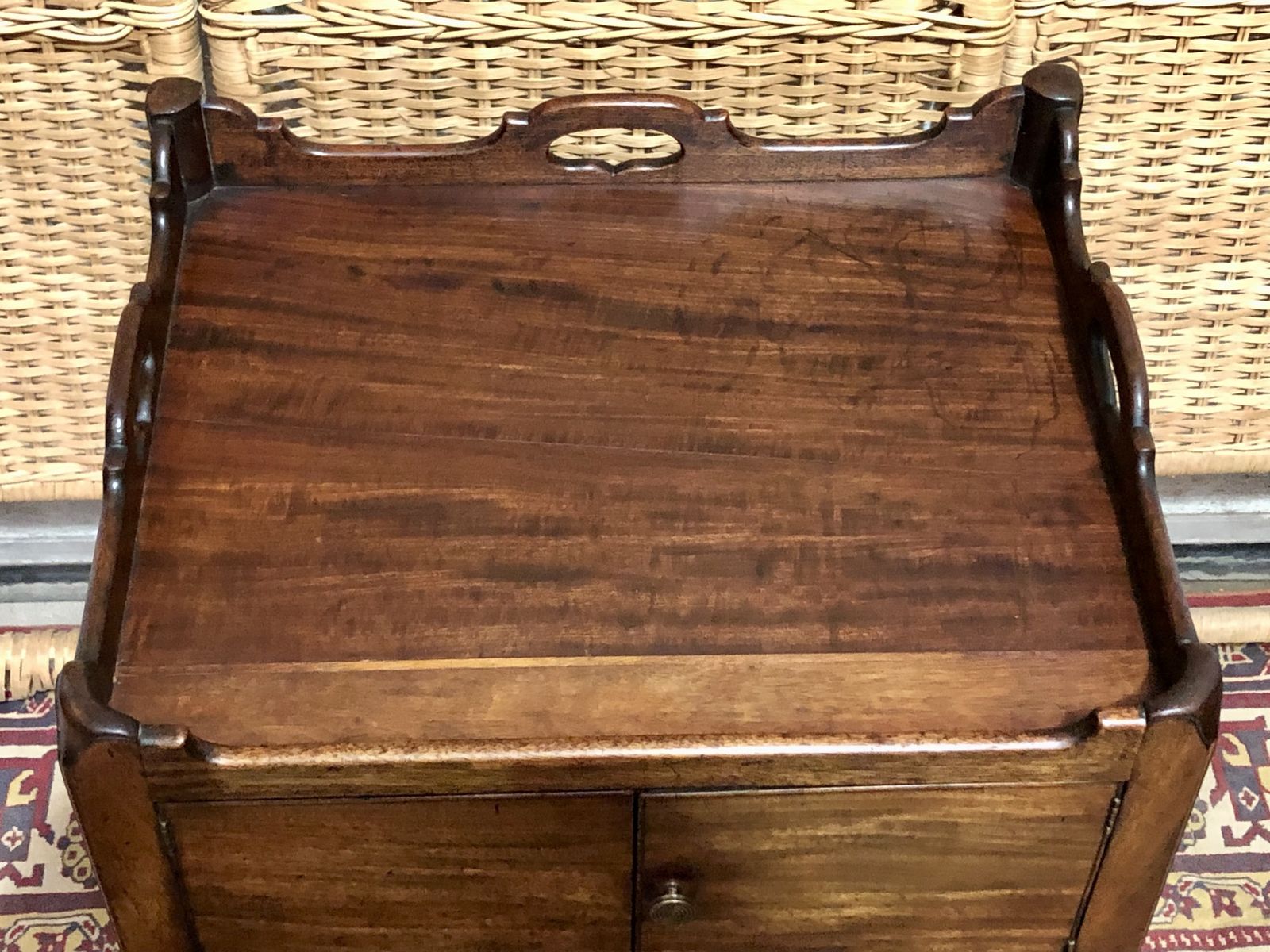 photo buy Handsome George 111 Bedside /Lamp Table