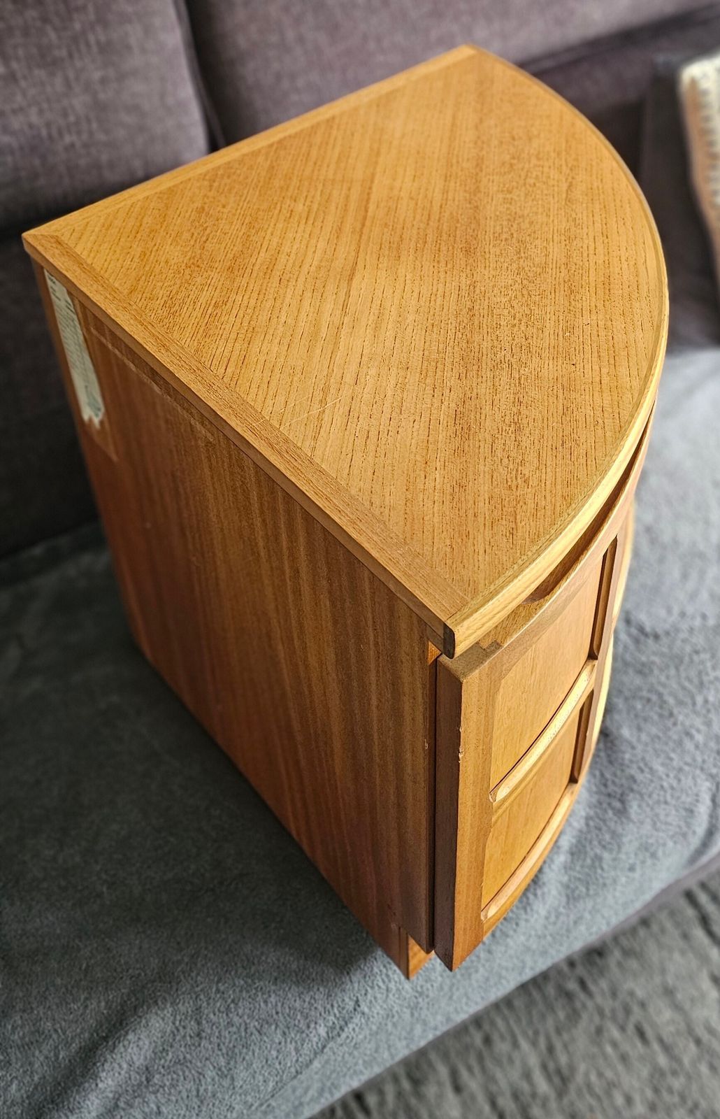 Teak Corner Cabinet By Nathan | Mid Century Modern Furniture photo furniture