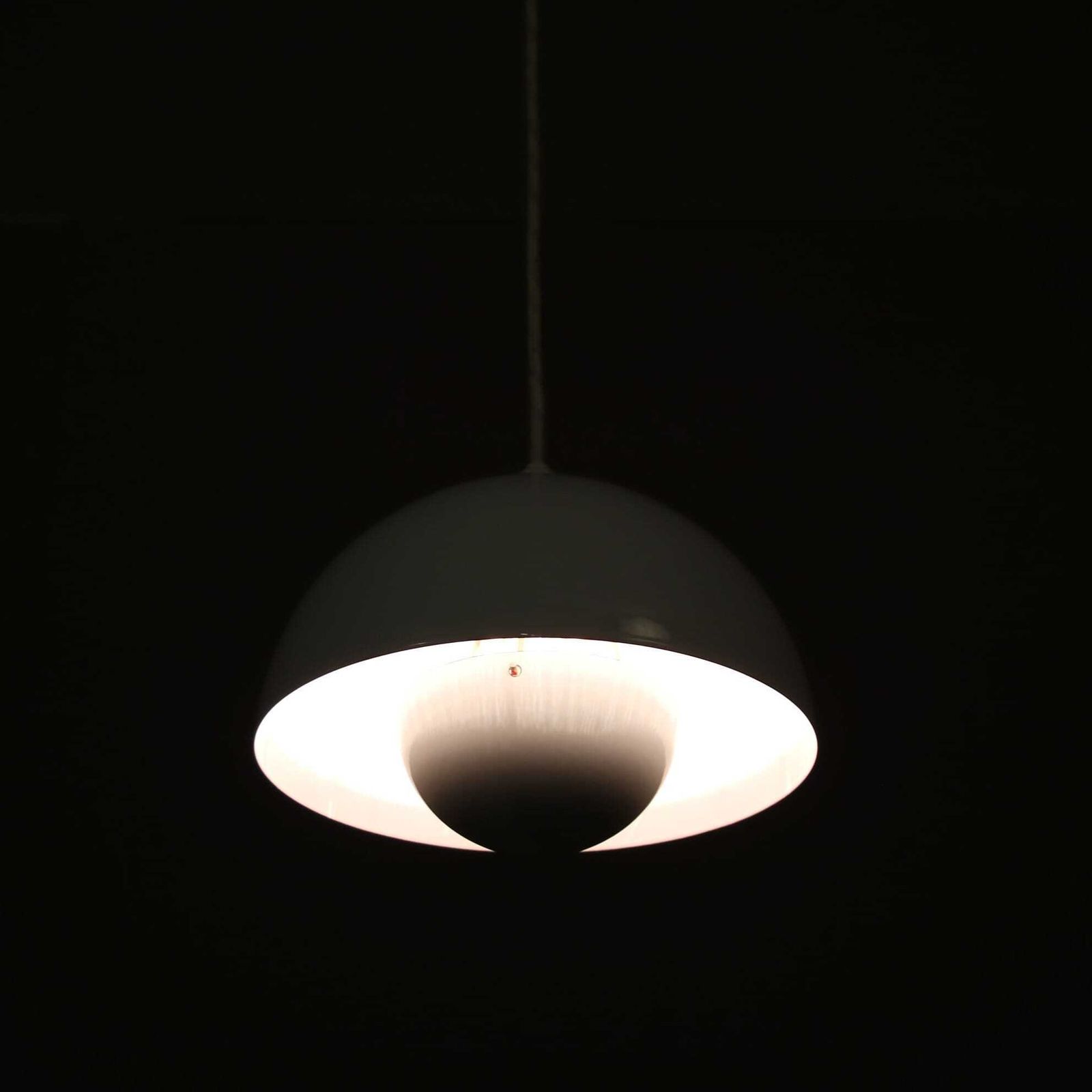 1970s Flower Pot Hanging Lamp By Verner Panton For Louis Poulsen, Denmark photo furniture