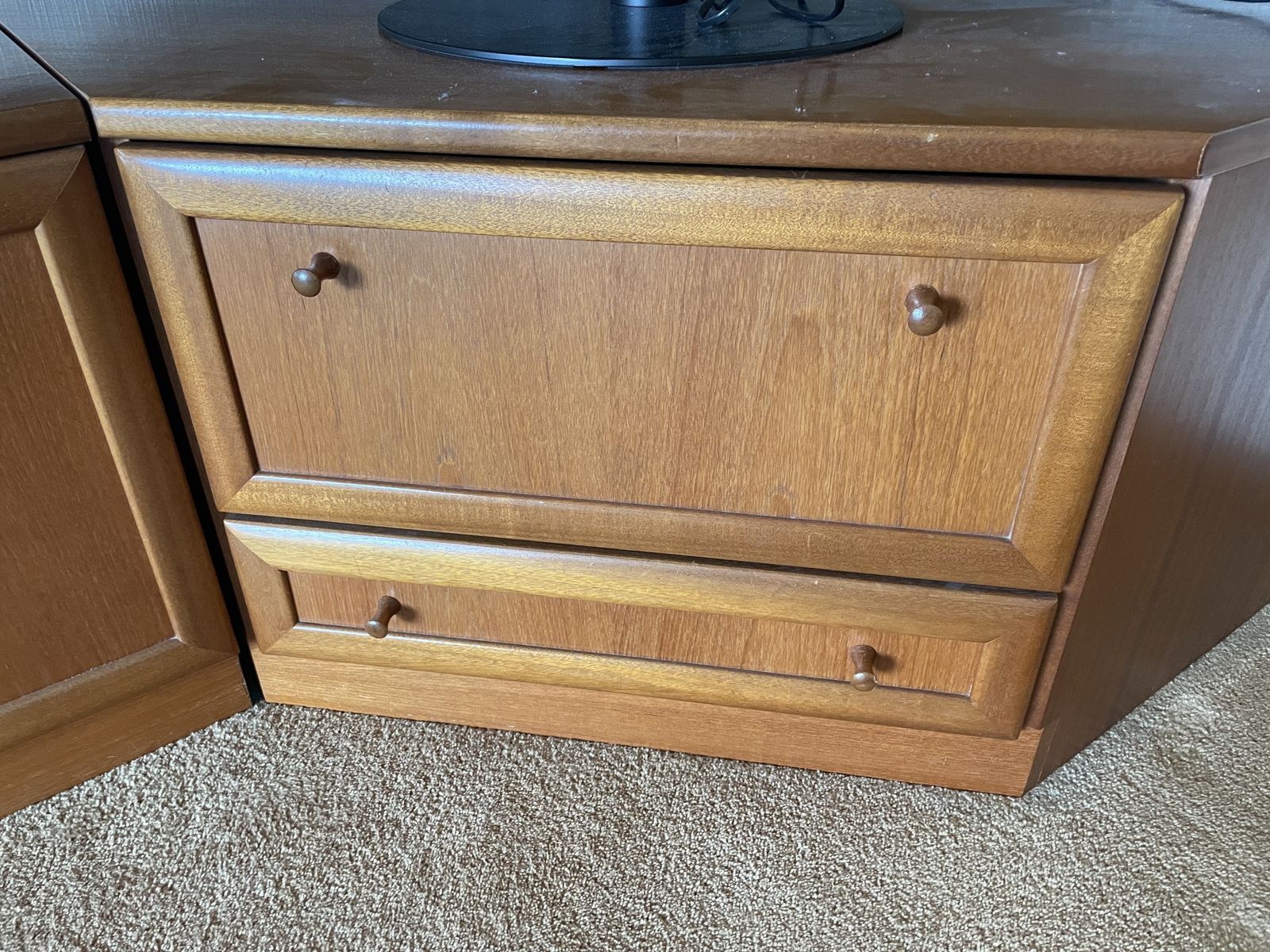 4 Piece McIntosh Furniture Set; Corner, Low, Display And Tv Unit photo buy