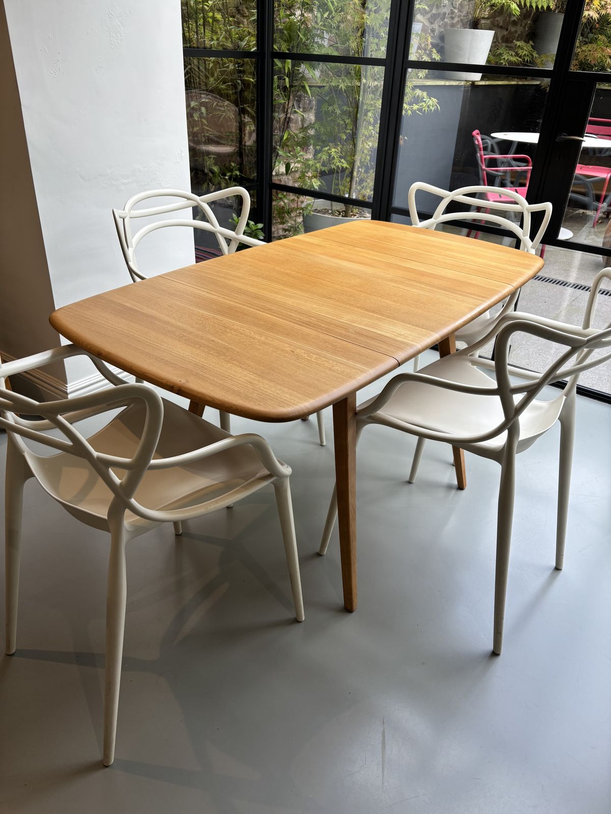 Original 1960’s Ercol Elm & Beech Windsor 383 Drop Leaf Dining Table photo for sale