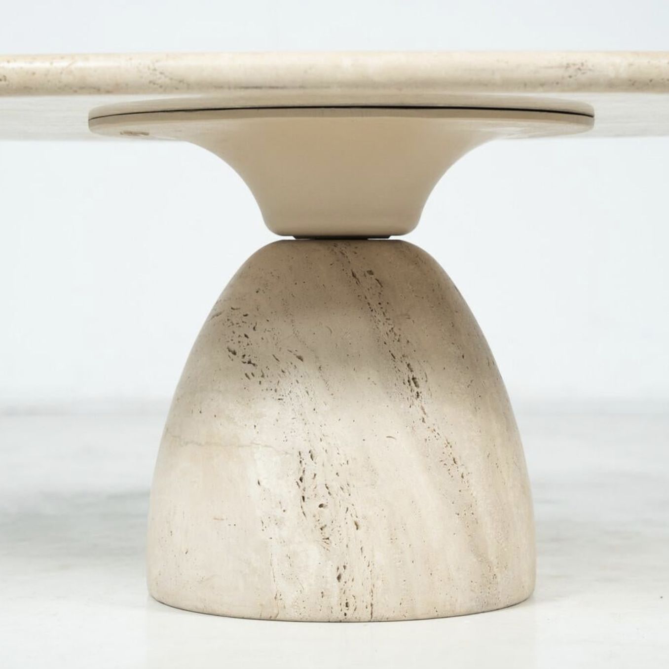 photo for sale Travertine Coffee Table By Peter Draenert, 1970s