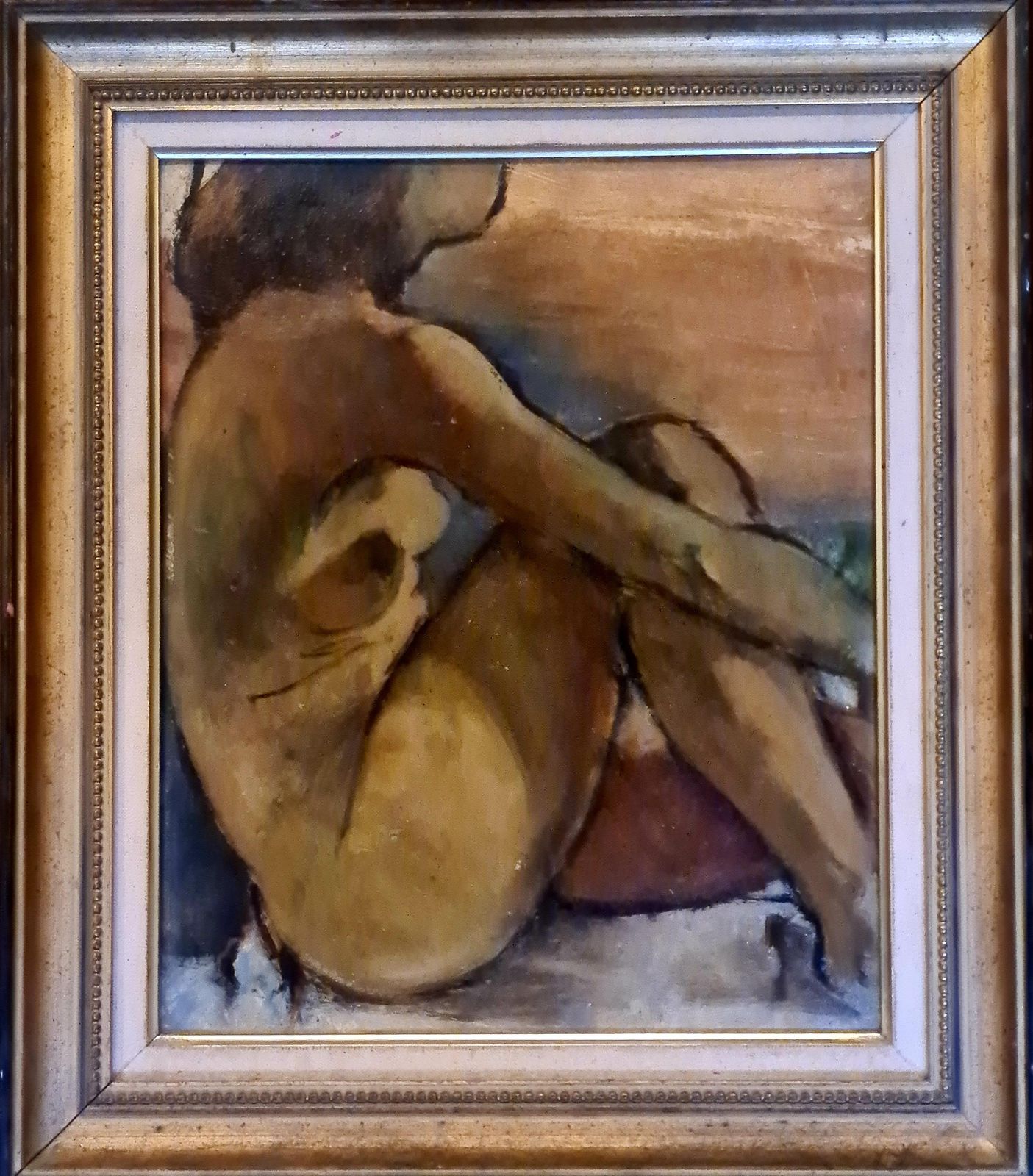Female Nude, The Artist's Wife, 'Femme Nue From The '1940s By Georges Gonthier