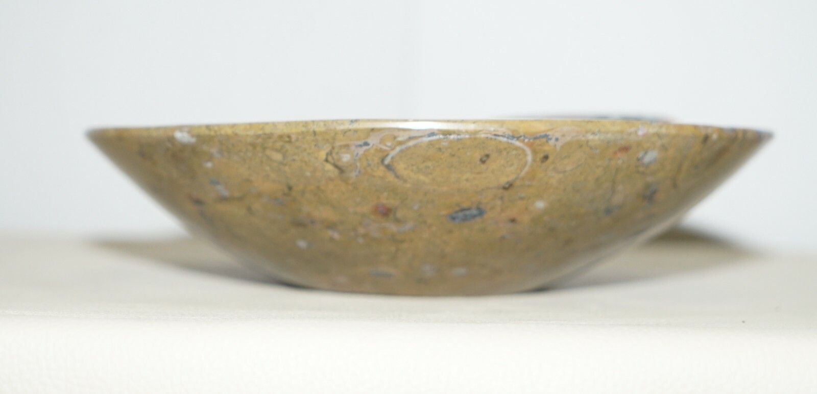 1 Of 4 Sublime Moroccan Ammonite Atlas Mountains Fossil Bowls Marble Finish photo vintage