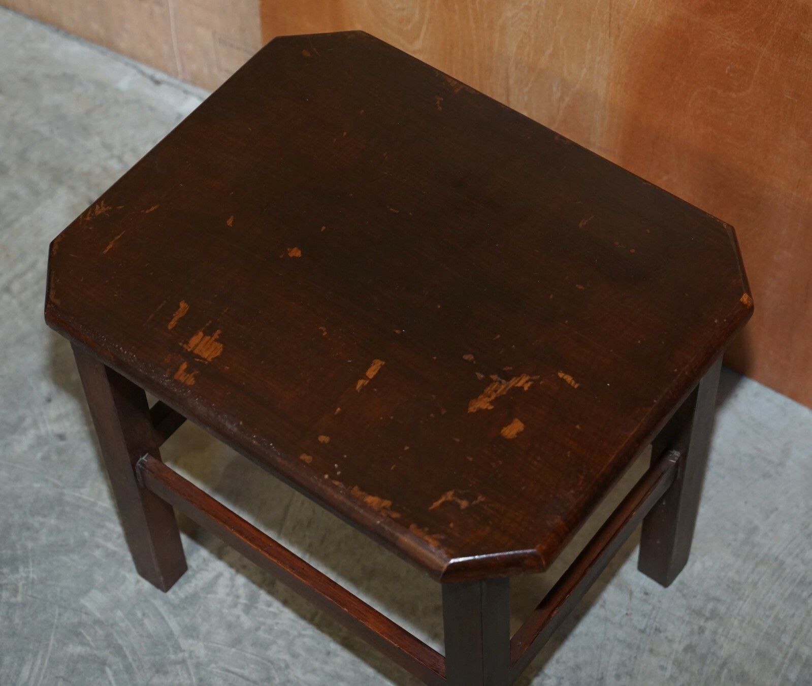 Primate Circa 1930's Side End Lamp Wine Table Very Utilitarian Priced To Sell photo 120.0
