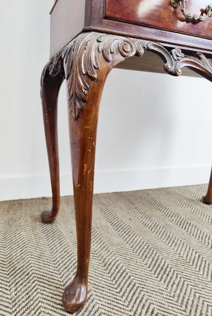 Queen Anne Walnut Cocktail Cabinet photo buy
