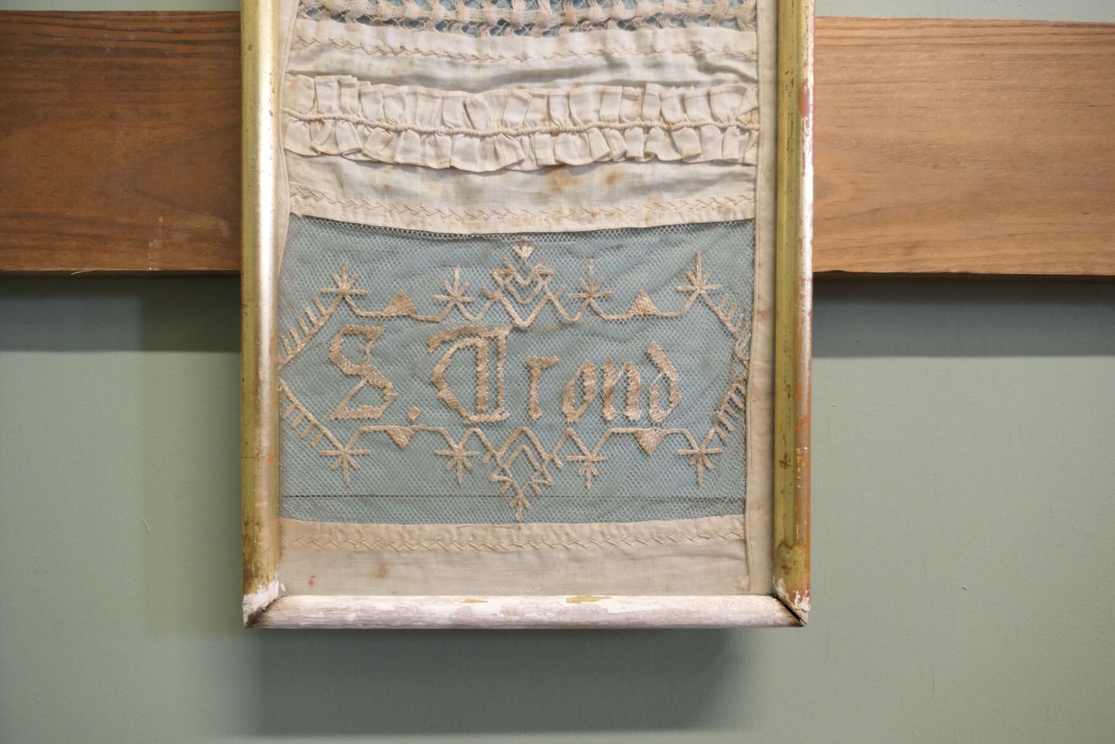 Early 19th Century French Lace Sampler photo buy