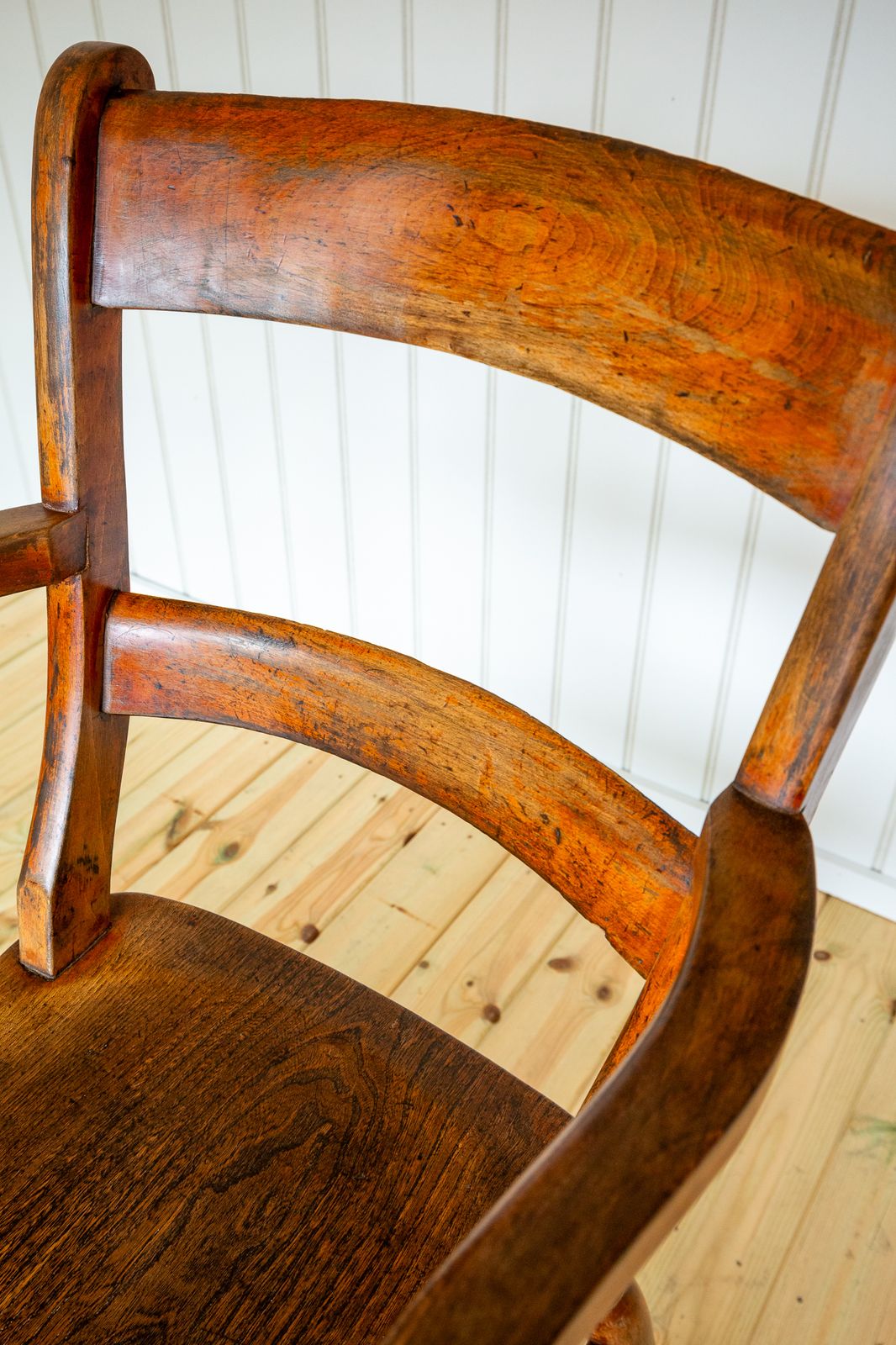 Antique Painted Windsor Chair Country Bar Back Oxford Armchair Farmhouse 1850 Rusti.C Country House Carver Victoria.N photo vintage