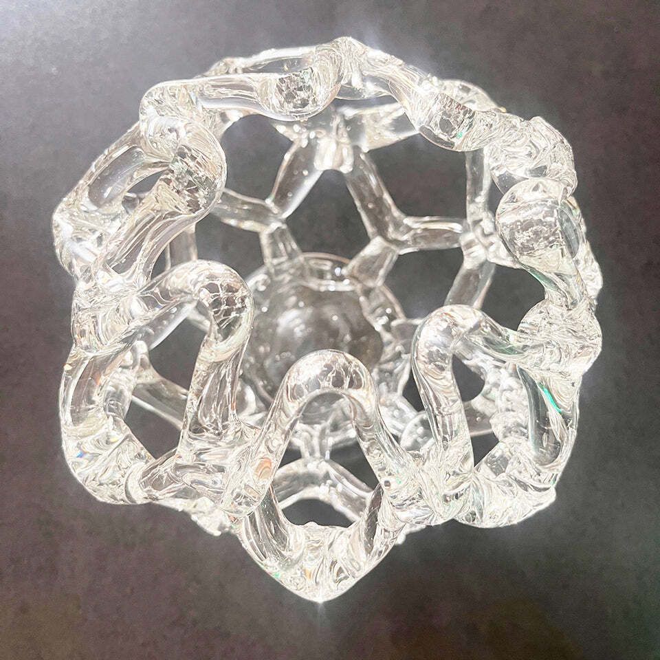 Barovier & Toso Perforated Vase From The 1950s   Top Murano photo for sale