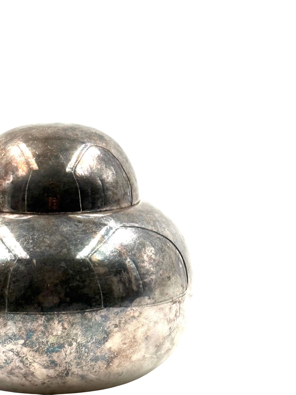 photo furniture Mid Century Modern Silver Plated Ice Bucket, Teghini Firenze Italy 1970s