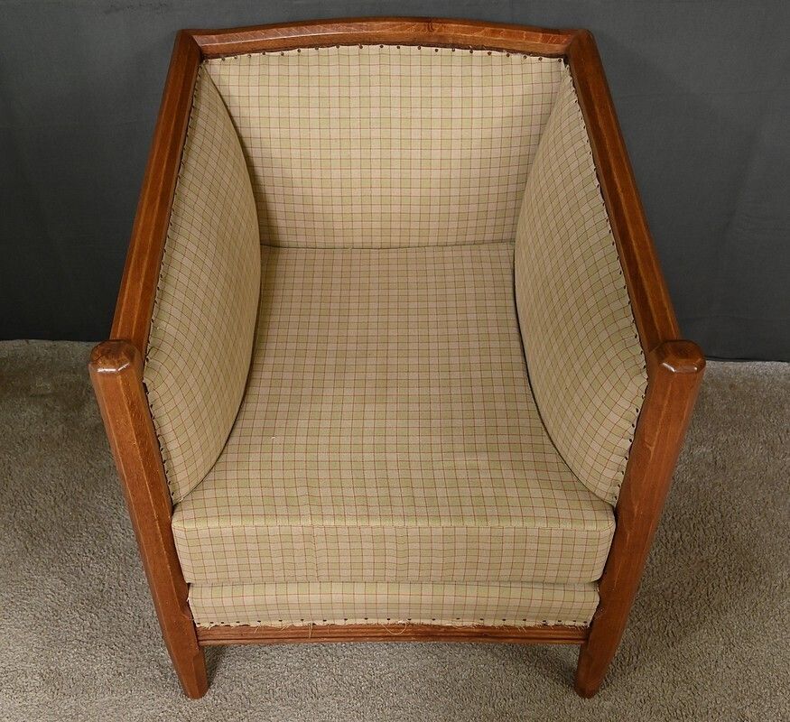 Art Deco Beech Armchair – 1930 photo Furniture